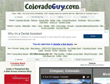 Tablet Screenshot of coloradoguy.com